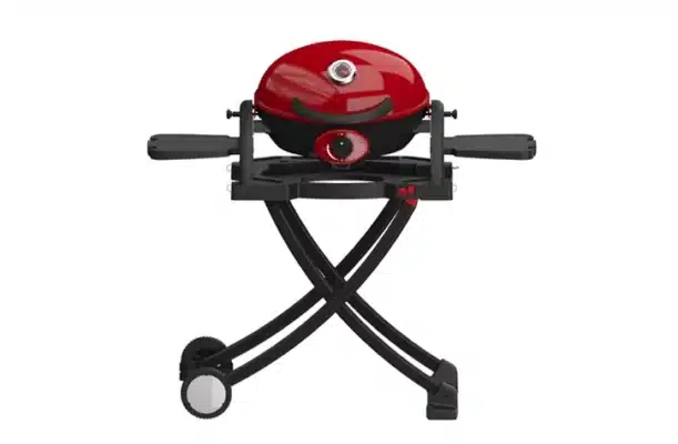 ZIGGY SINGLE PORTABLE GRILL & FOLDING CART (Chilli Red)