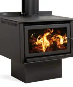 Logaire LUF 3000 Pedestal Base ULEB Package including 4.2m Flue Kit -  Suitable for Medium to Large Homes (3-4 Bedrooms) - Lifestylels