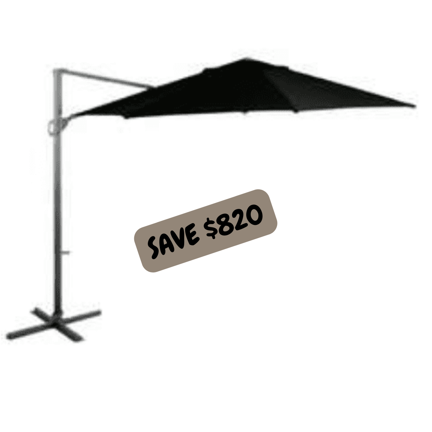 Shelta Navare O'Bravia 3.3m Octagonal Cantilever Umbrella Special