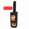 Masport Akaroa Woodstacker Low Emission Fire including 4.2m Flue Kit