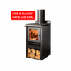 woodsman serene petite woodfire