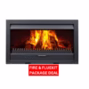 Masport Matakana Zero Clearance Outdoor Fire With 1.2m Galvanised Flue Kit