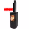 Masport Akaroa Ash Pan Low Emission Fire including 4.2m Flue kit