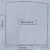Black Granite Wall Hearth 900x990